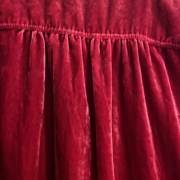 New Anthropologie Melody Velvet Tunic Dress - Picture 11 of 16